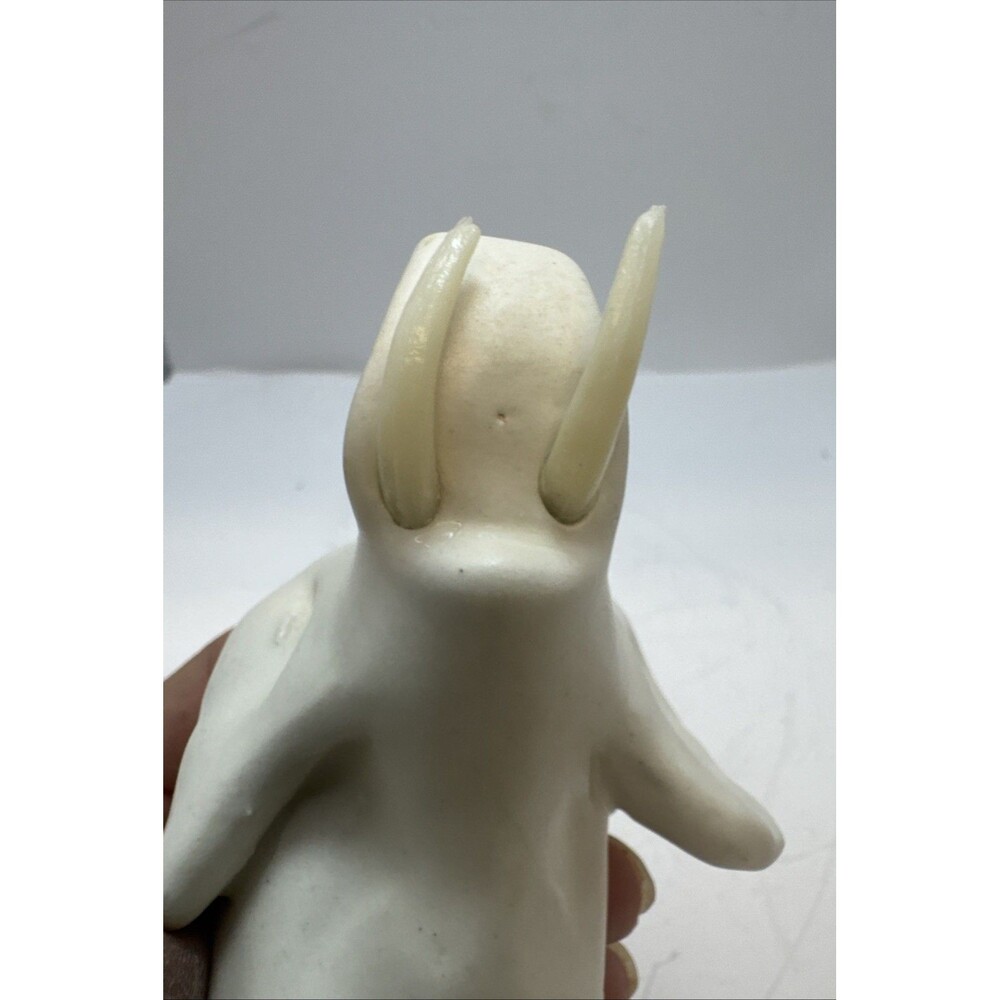 Trio Vintage Miniature Elephant Family Set of 3 Japan Bone China Dad Mom Baby - Picture 6 of 16